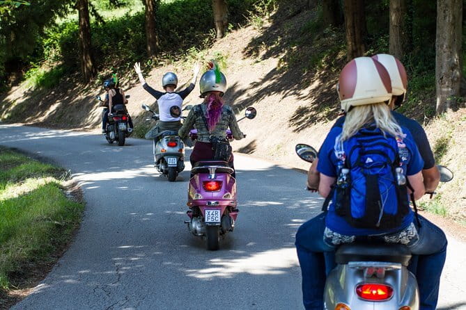 Tuscany Vespa Tour: Lunch & Wine Tasting, Countryside Roads - A family winery in the Chianti Rufina hills