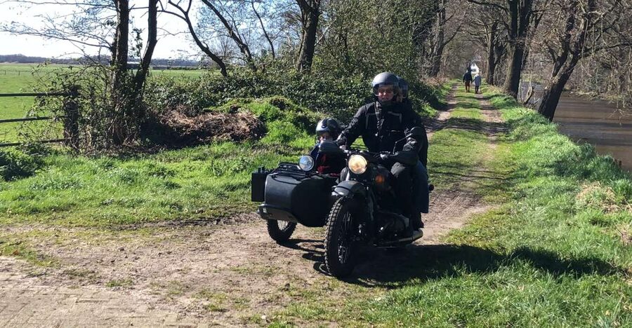 Utrecht or Amsterdam Sidecar Tour. City, rural or TAILORMADE - Maliebaan station and Utrecht’s railway story