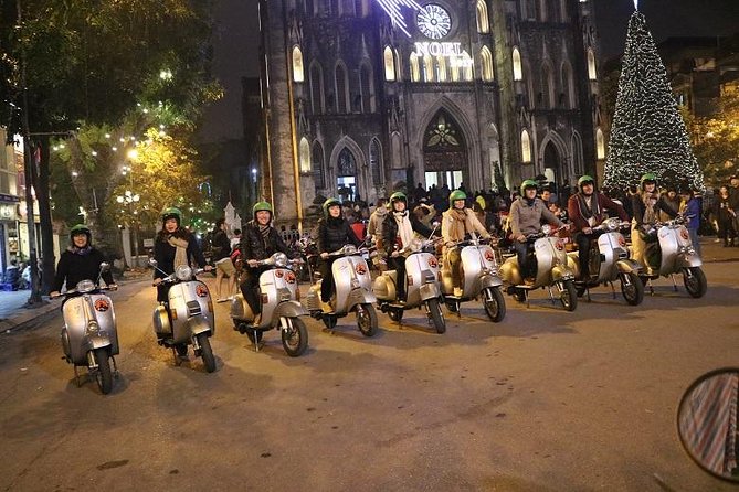 Vespa Saigon By Night Street Food Tour - The Opera House Start and the First City Ride