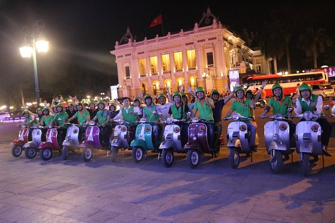 Vespa Saigon By Night Street Food Tour - Vietnamese Pancakes and Spring Rolls at a Local Eatery