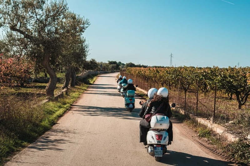 Vespa scenic tour: Trulli and Countryside with tastings in Itria Valley - What is included, and what the $103.09 price buys