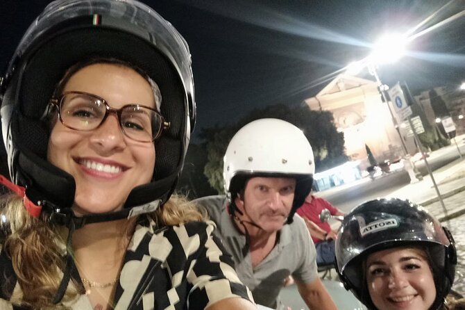Vespa Sidecar Tour at Day/Night with Pickup - Caracalla Baths and the Pyramid of Cestius