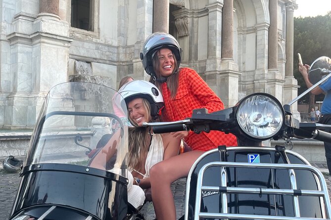 Vespa Sidecar Tour By Night with Pickup - Baths of Caracalla and Rome’s ancient leisure culture