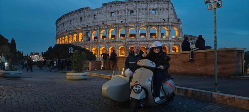 Vespa Sidecar Tour: Express Highlights of Rome - Why a Vespa sidecar works well in Rome