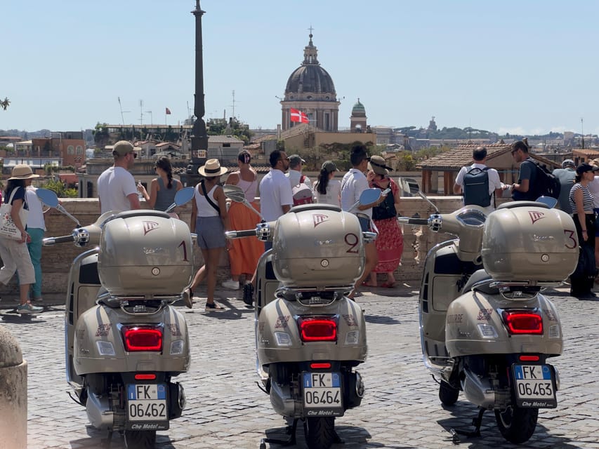 Vespa Sidecar Tour: Highlights of Rome - The Jewish Ghetto, Janiculum Hill, and Rome from above