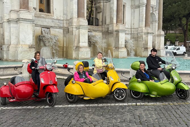 Vespa Sidecar Tour in Rome - What one hour on a Vespa really gives you