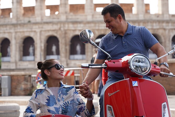 Vespa Sidecar Tour in Rome - Janiculum Hill and the Fontanone