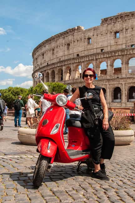 Vespa Tour - Explore Ancient Rome - Starting near Via Cavour and the Colosseum