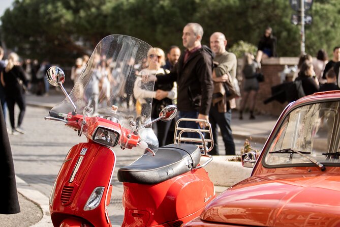 Vespa Tour Guided by Local in Rome - The Orange Garden and Rome’s Seven Hills