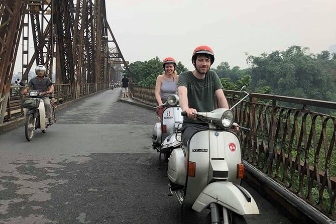Vespa Tour HANOI BACK STREETS: FOOD+LOCAL LIFE+CULTURE & FUN - The flea market and Nguyen Cong Tru apartments