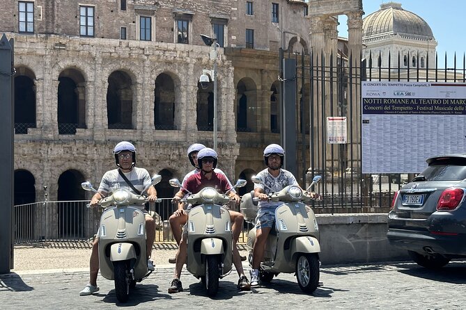 Vespa Tour Highlights of Rome - Starting at Largo Carlo Goldoni