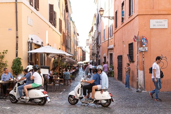 Vespa tour in Rome with Dinner - Key points to know before you book