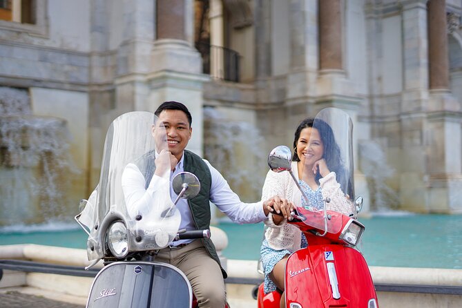 Vespa Tour in Rome with Pick up and Drop off - The Orange Garden and a Better Rome View