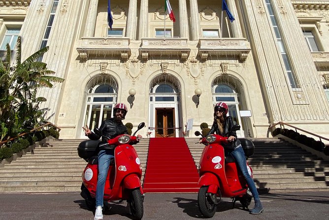 Vespa Tour in Sanremo for half a day - A red Vespa route through Sanremo’s two personalities