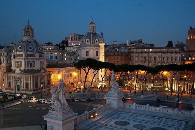 Vespa Tour with driver Rome By Night 3 hours - Starting at the Baths of Caracalla