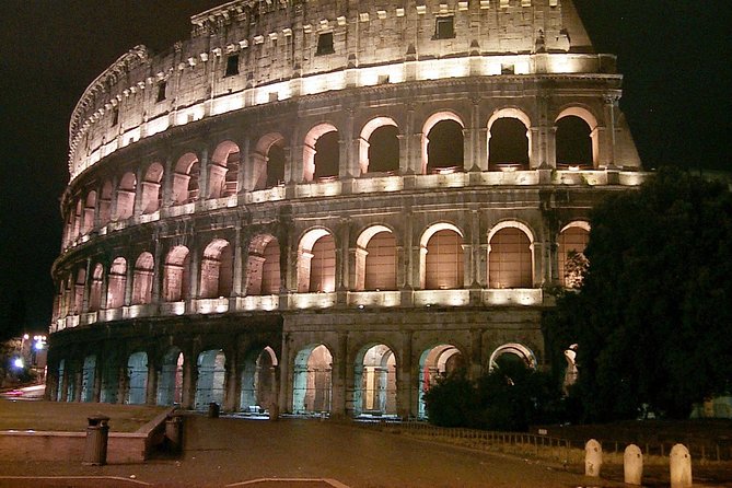 Vespa Tour with driver Rome By Night 3 hours - The Colosseum After Dark