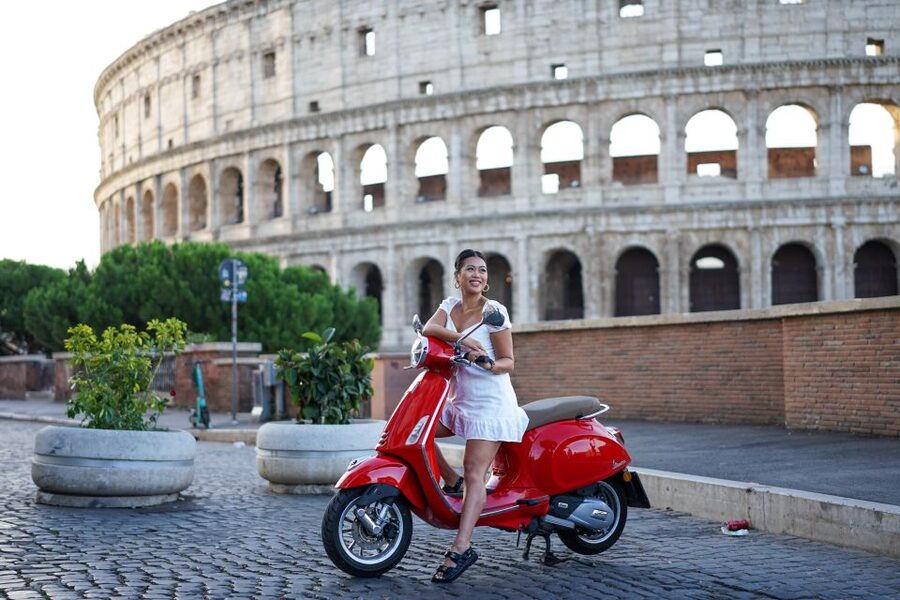Vespa tour with Professional Photoshoot - The photography is the real extra value