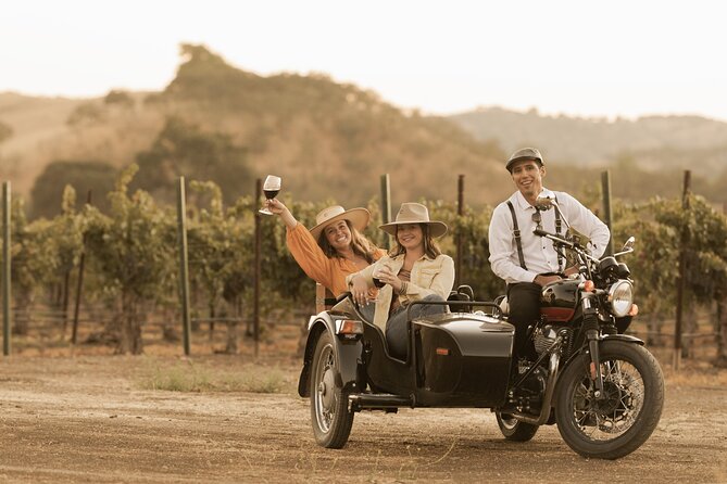 Vineyard Rides Paso Robles Sidecar Wine Adventure - Key points at a glance