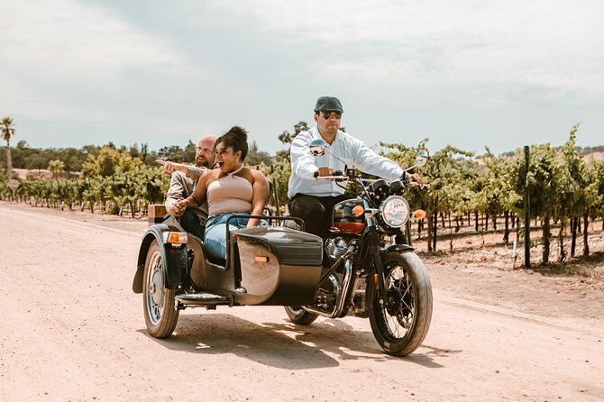 Vineyard Rides Paso Robles Sidecar Wine Adventure - Who should book this experience