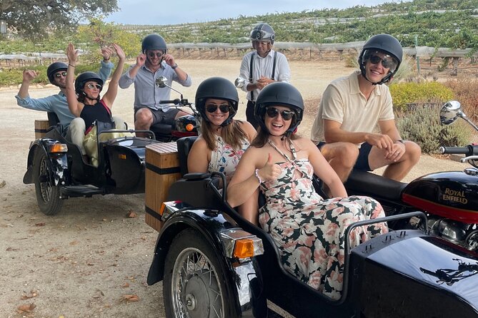 Vineyard Rides San Luis Obispo Sidecar Wine Adventure - The 45-minute vineyard route