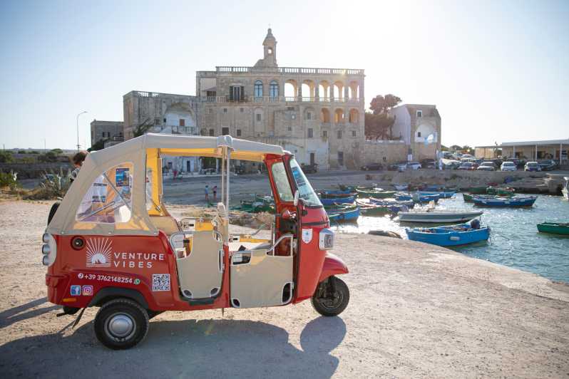 Vintage Ape Calessino: Polignano a Mare Tours - Lama Monachile delivers the postcard view