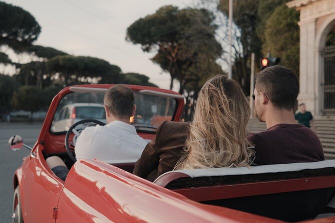 Vintage Fiat 500 Cabriolet: Rome's Highlight Semi Private Tour - Along the Tiber, Aurelian Walls, and Trastevere