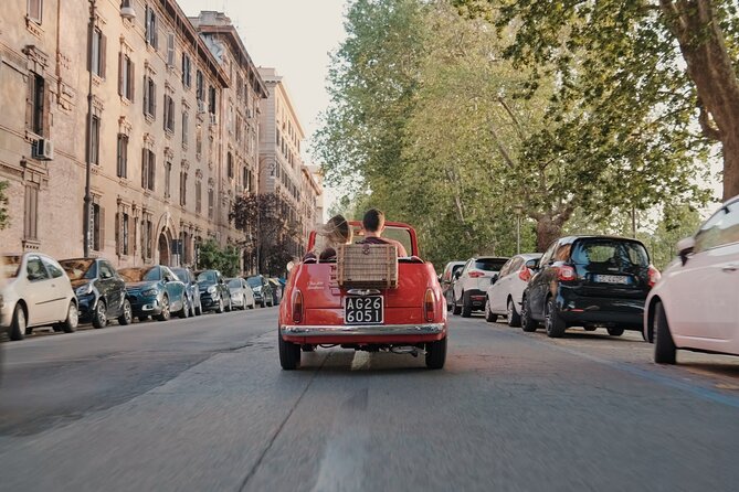 Vintage Fiat 500 Cabriolet: Rome's Highlight Semi Private Tour - The Pyramid of Cestius is Rome’s surprise