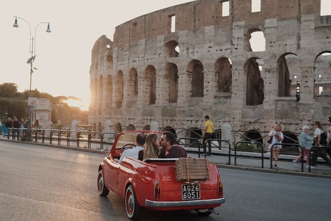 Vintage Fiat 500 Cabriolet: Rome's Highlight Semi Private Tour - Piazzale Socrate and St. Peter’s Square