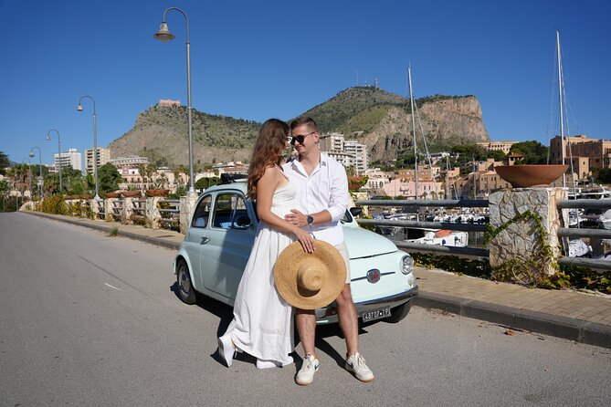 Vintage Fiat 500 Tour with Photoshoot in Palermo - The photos are the main value