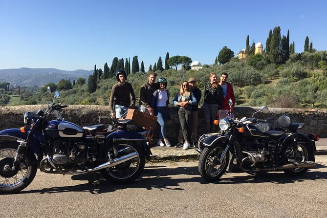 Vintage Sidecar Motorcycle Tour of Florence - The Highlights of the City - San Frediano and the Porta di San Frediano