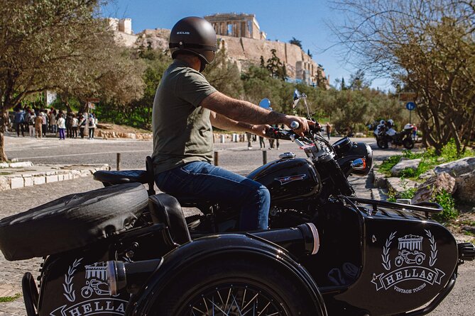 VIP Private Guided Tour of Athens Acropolis & Plaka in a Sidecar - Why a sidecar works well in central Athens