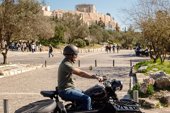 VIP Private Guided Tour of Athens Acropolis & Plaka in a Sidecar - Anafiotika: a tiny island-style quarter below the Acropolis